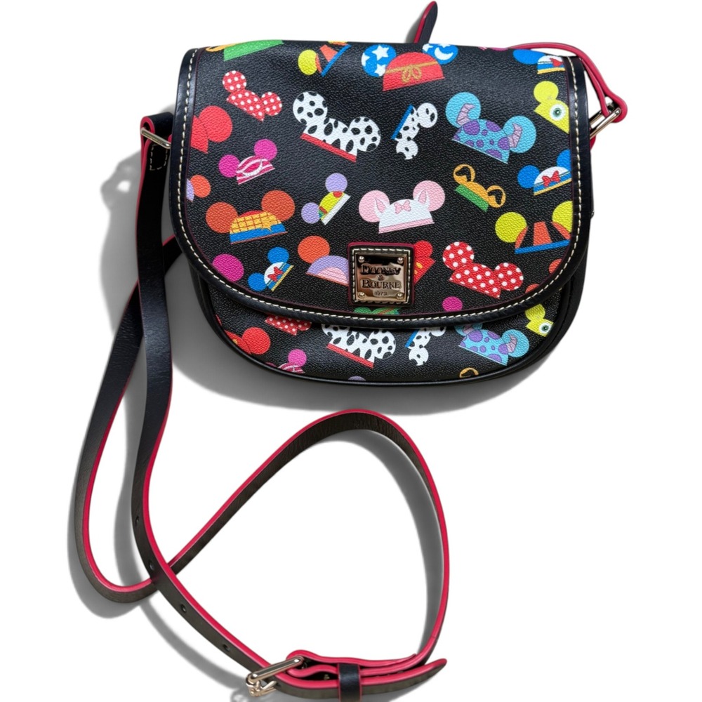 Dooney & Bourke Crossbody Bag I Am Ear Hat Black Disney Ear Hat Mickey Minnie
